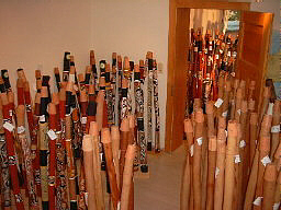 Eukalyptus-Didgeridoos bei Mad Matt´s Didgeridoos